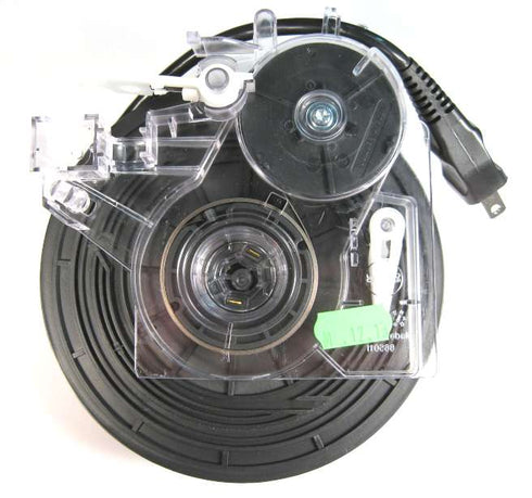 Sebo K series cord reel with lever and leaf spring