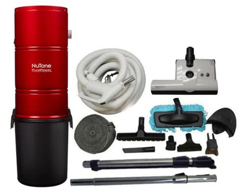 Nutone PP6501 Central Vacuum and ET-2 35 Foot Combo Kit