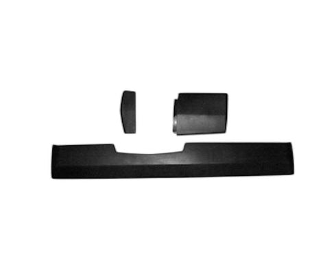 Sebo 52203GS Gray/Black Three Piece Bumper Set