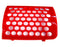 Sebo 5711DR Red Exhaust Filter Cover