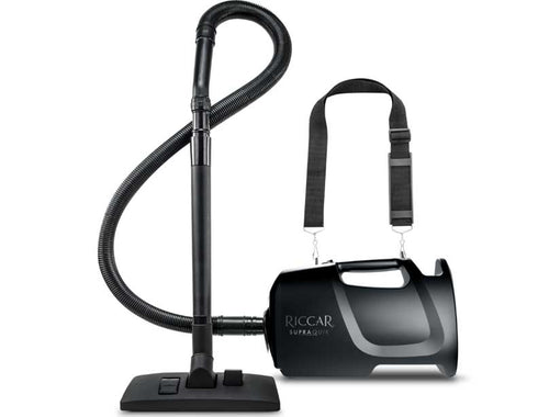 Riccar SupraQuik Portable Canister Vacuum with Shoulder Strap