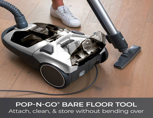 Kenmore POP-N-GO Bagged Canister Vacuum with Hair Eliminator Brushroll
