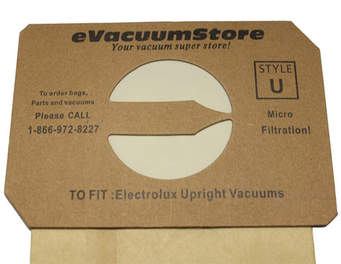 Electrolux 100 Pack Generic Bags Style U