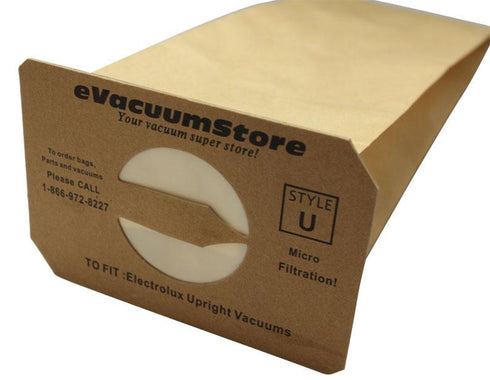 Electrolux 100 Pack Generic Bags Style U
