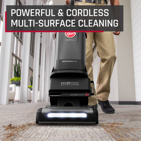 Hoover Commercial HVRPWR 12-Inch 40V Brushless Upright Vacuum CH91600V