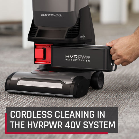 Hoover Commercial HVRPWR 12-Inch 40V Brushless Upright Vacuum CH91600V