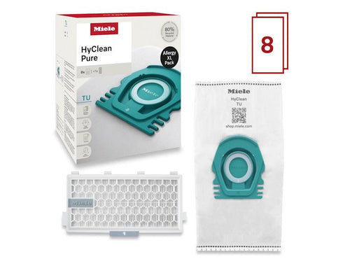 Miele HyClean TU Allergy XL Pack and HA50 HEPA Filter