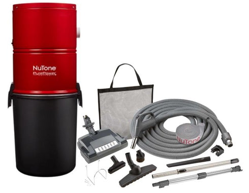 Nutone PP5501 CS600 Direct Connect Central Vacuum Combo Kit With Full Tool Bundle