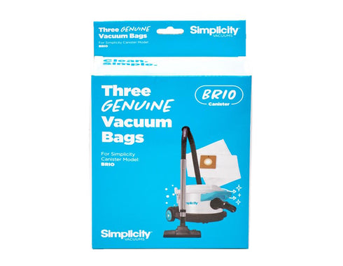 Simplicity SBCH-3 Brio Canister Bags - 3 Pack