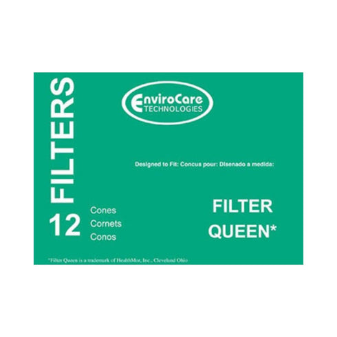 EnviroCare Filter Queen Cones (12 Pack)
