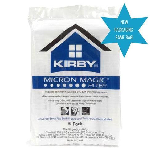 Kirby Universal Fit Cloth Vacuum Bags (6pk)