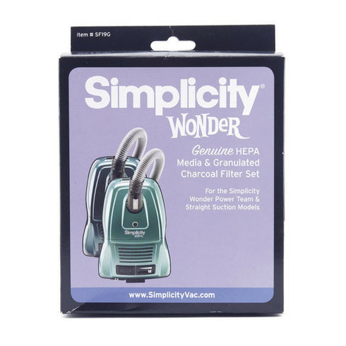 Simplicity Wonder SF-i9G HEPA Media and Granulated Charcoal Filter Set