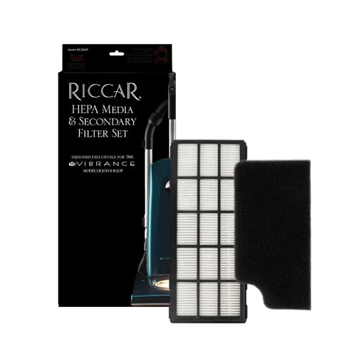 Riccar HEPA and Electrostatic Vibrance R20P and R20D Filter Set (RF20DP)