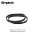 Simplicity S20 PET Vacuum Belts (2 Pack)