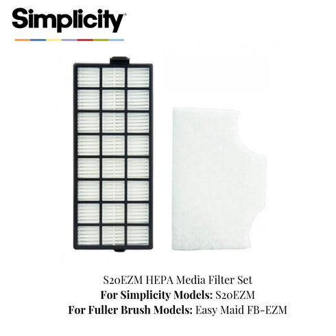 Simplicity S20EZM HEPA Filter Set (SF20EZM)
