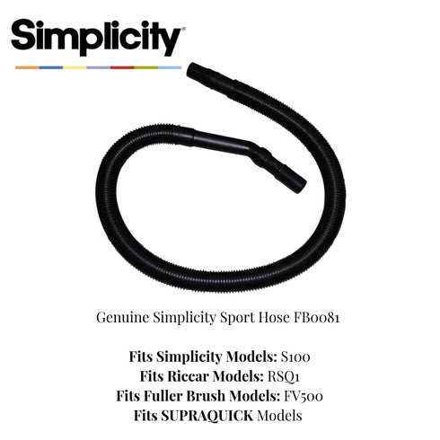 Simplicity Sport Canister Vacuum Hose (FB0081)