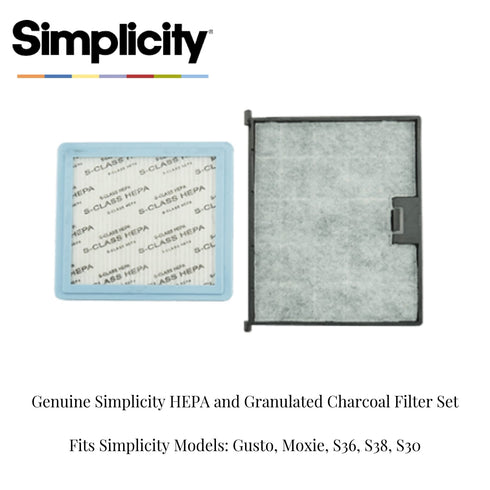 Simplicity SF-I3G HEPA Media and Granulated Charcoal Filter Set