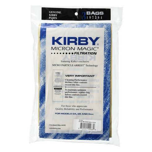 Kirby G4 & G5 Vacuum Bags (3pk)