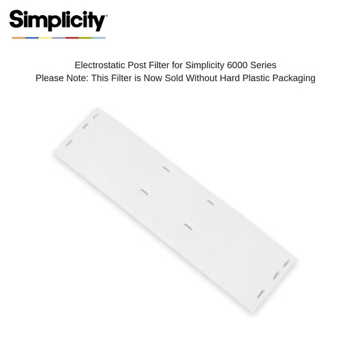 Simplicity 6000 Series Vacuum Filter