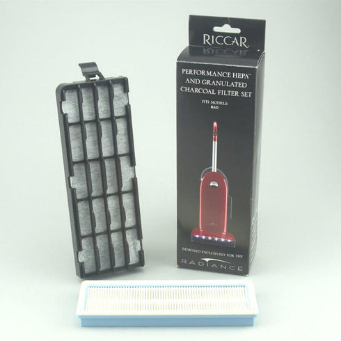 Riccar HEPA Media and Granulated Charcoal Radiance Filter Set (RF9G-1)