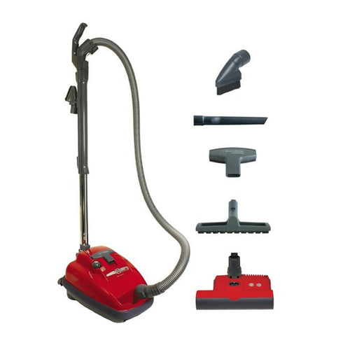 SEBO Airbelt K3 Premium Canister Vacuum Cleaner 9687AM (Red)