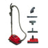 SEBO Airbelt K3 Premium Canister Vacuum Cleaner 9687AM (Red)