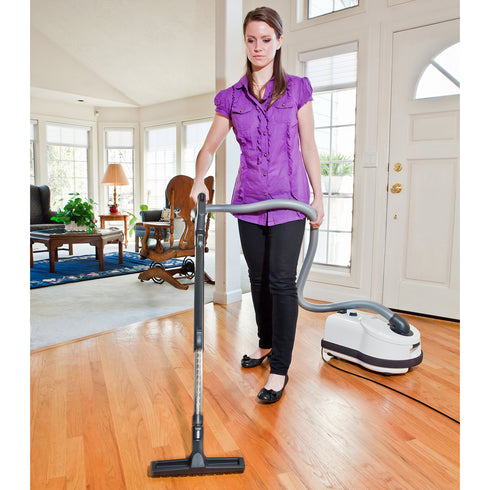 SEBO Airbelt D4 Premium Canister Vacuum Cleaner 90941AM (Arctic White)