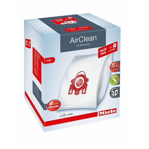 Miele FJM XL Pack AirClean 3D Vacuum Bags