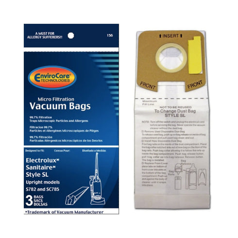 Eureka SL Bags (3 Pack) by EnviroCare
