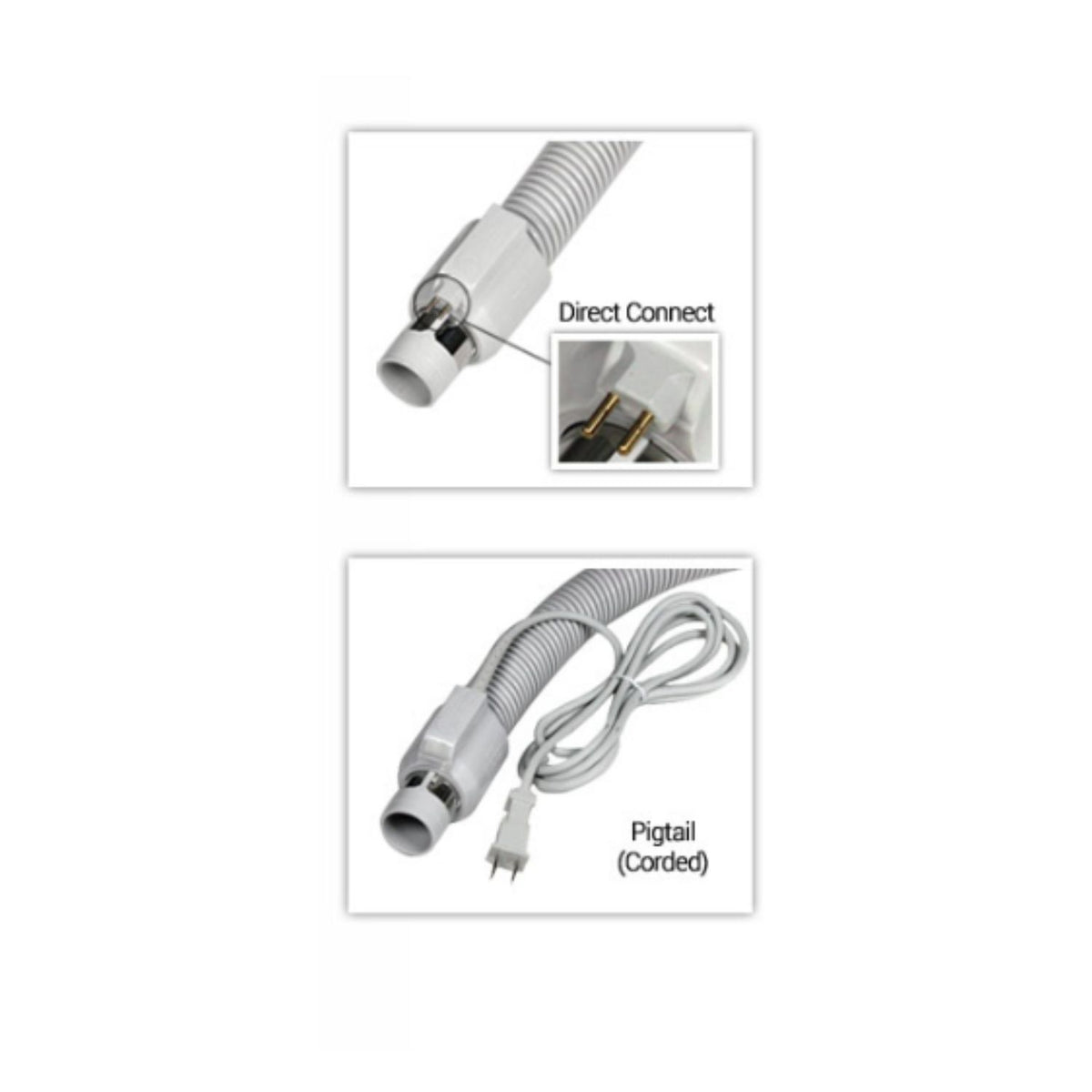 thumbnail image 2 of Allegro 35-Foot Central Vacuum Hose – Crush-Proof Pigtail, Universal Fit 2 of 4