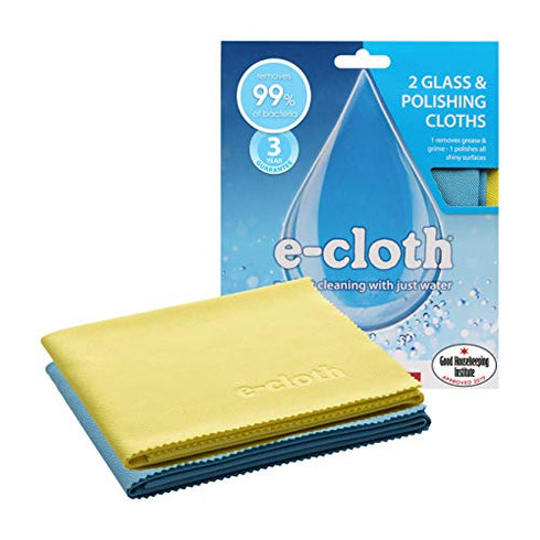 e-Cloth Glass & Polishing Cloth (2 Pack)
