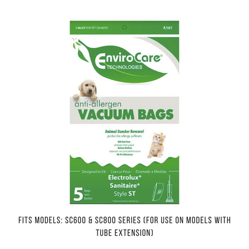 Electrolux/Sanitaire Allergen ST Vacuum Bags (5pk) by EnviroCare