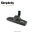 Simplicity Floor It Tool- Hard Flooring Attachment With MicroPad- For Canisters (With Button Lock)