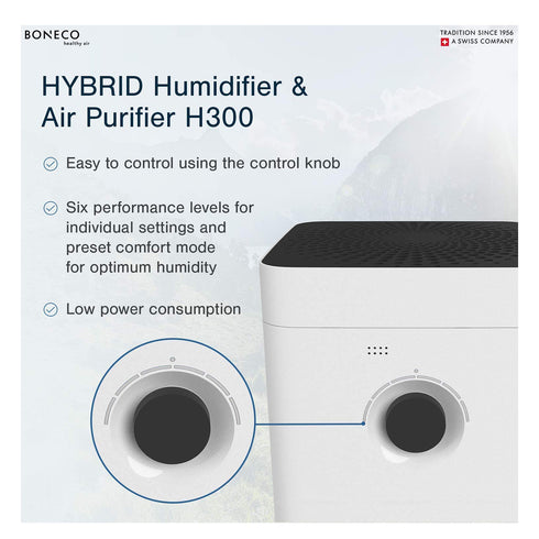 Boneco Hybrid Humidifier & Air Purifier H300