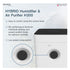 Boneco Hybrid Humidifier & Air Purifier H300