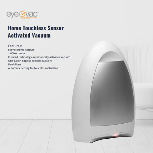 EyeVac Air in White w/silver