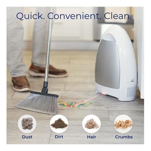 EyeVac Air in White w/silver