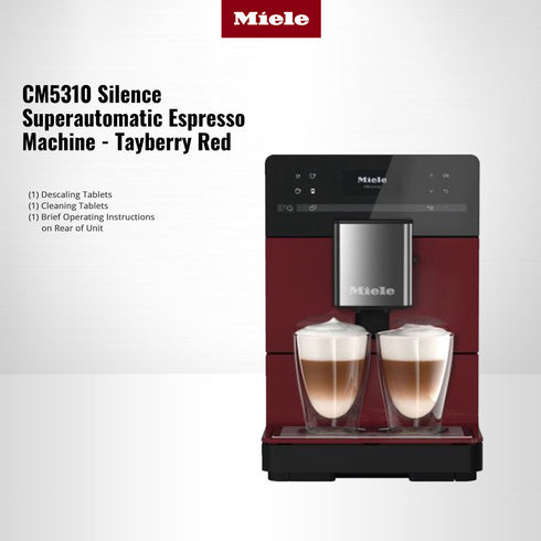 Miele CM 5310 Silence tayberry red USA