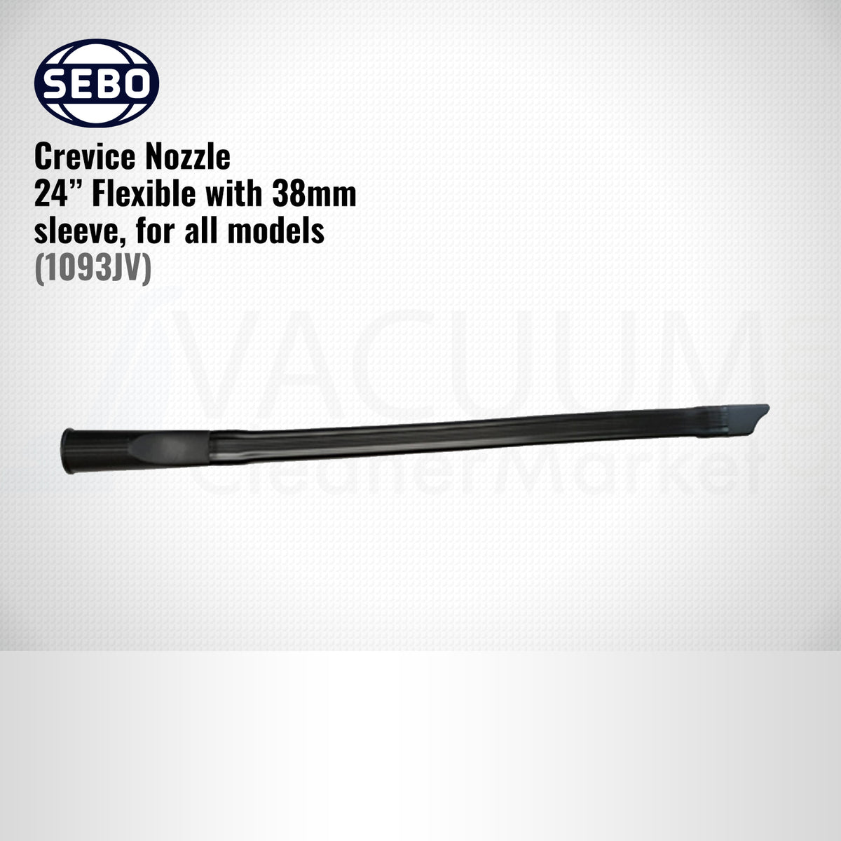 Sebo Crevice Nozzle Tool Flexible - More Than Vacuums