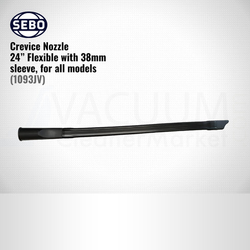 Sebo Crevice Nozzle, 24" Flexible with 38mm cuff, for all models