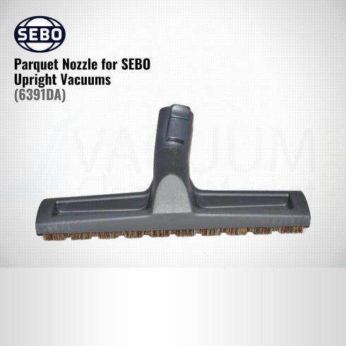 SEBO Parquet Floor Brush w button lock Airbelt for T,D,E,K