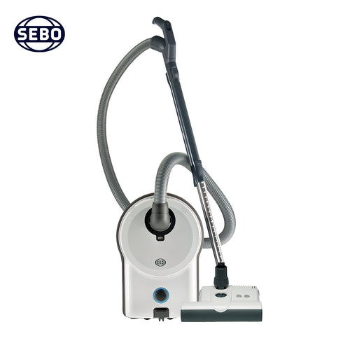 SEBO Airbelt D4 Premium Canister Vacuum Cleaner 90941AM (Arctic White)