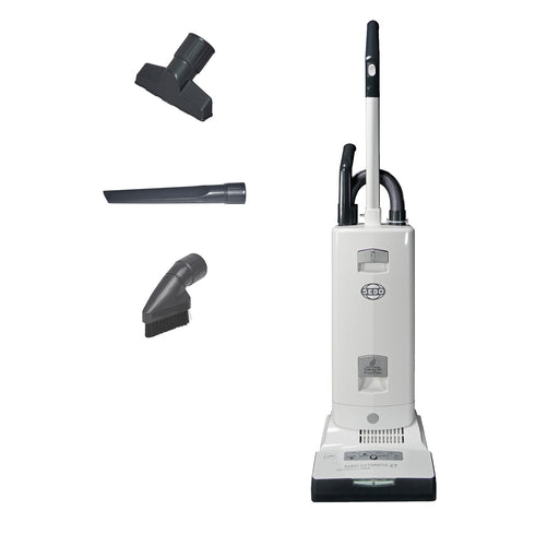 SEBO Automatic X7 Premium Upright Vacuum Cleaner 91542AM (White)