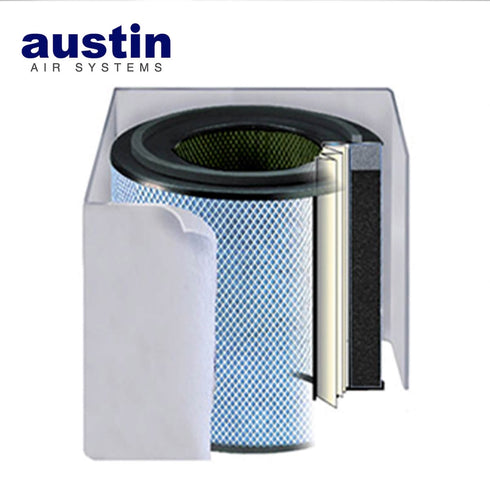 Austin Air Standard FR405B Allergy HEGA Replacement Air Purifier Filter (White)