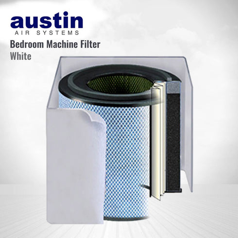 Austin Air Healthmate FR402B Replacement Air Purifier Filter (White)