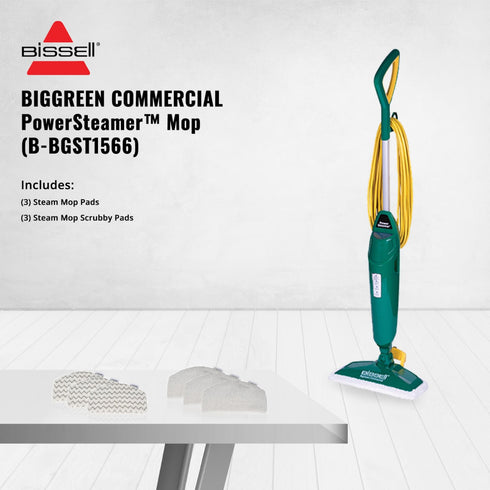 Bissell BigGreen Commercial Power Steamer Mop