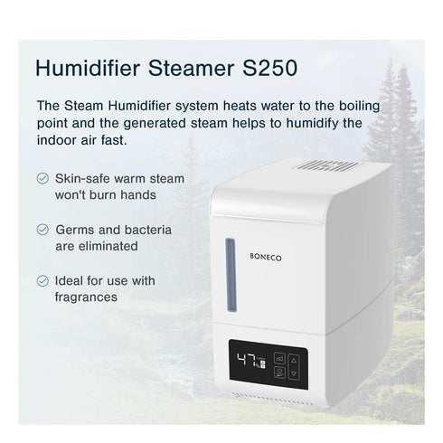 BONECO - S250 Digital 3-in-1 Steam Humidifier