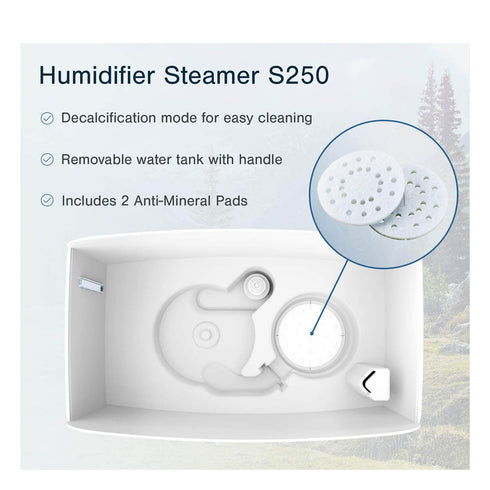 BONECO - S250 Digital 3-in-1 Steam Humidifier