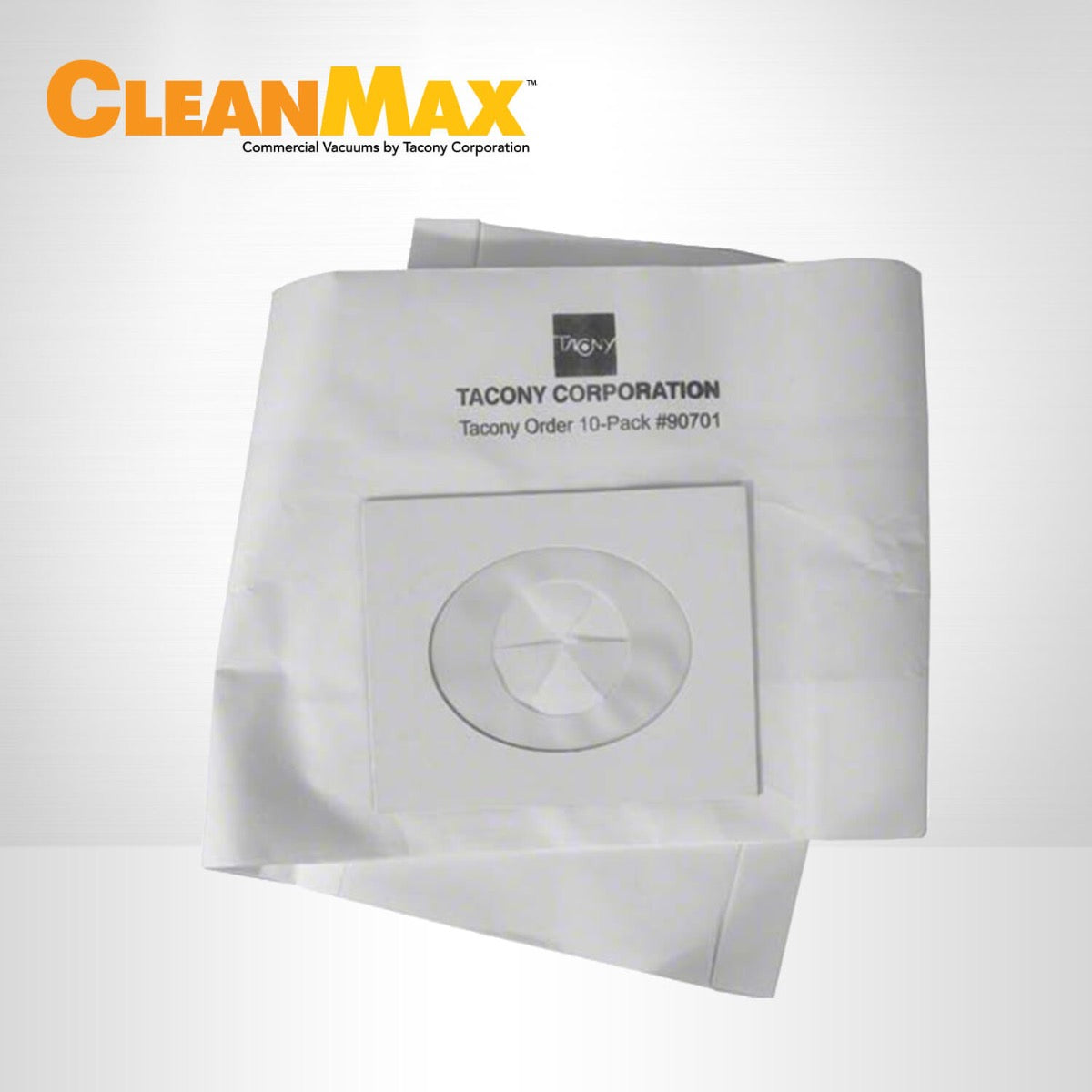 CleanMax Disposable Wide Area Vacuum Bags (90701) 10 Pack