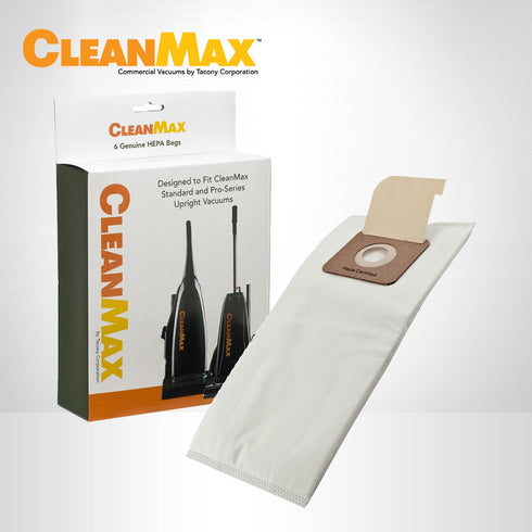 CleanMax HEPA Standard Nitro and Pro Series Bags (CMH-6) - 6 Pack